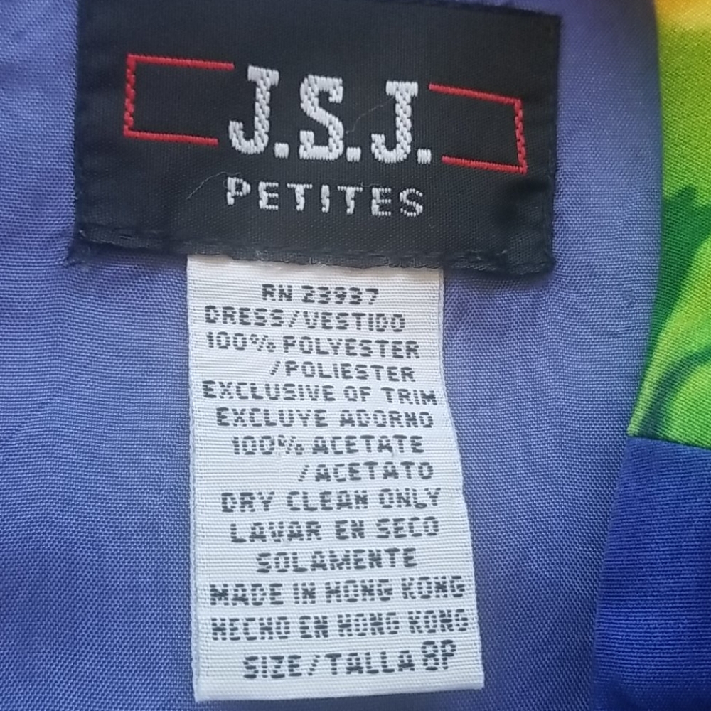 J.S.J. PETITES SHIFT DRESS - Picture 9 of 10